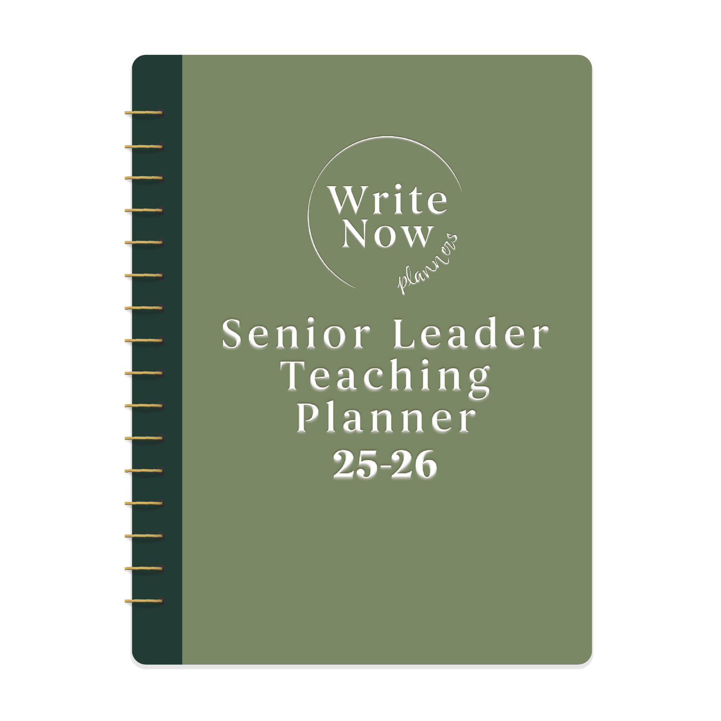 Senior Leader Ultimate Teaching Planner Sage Green