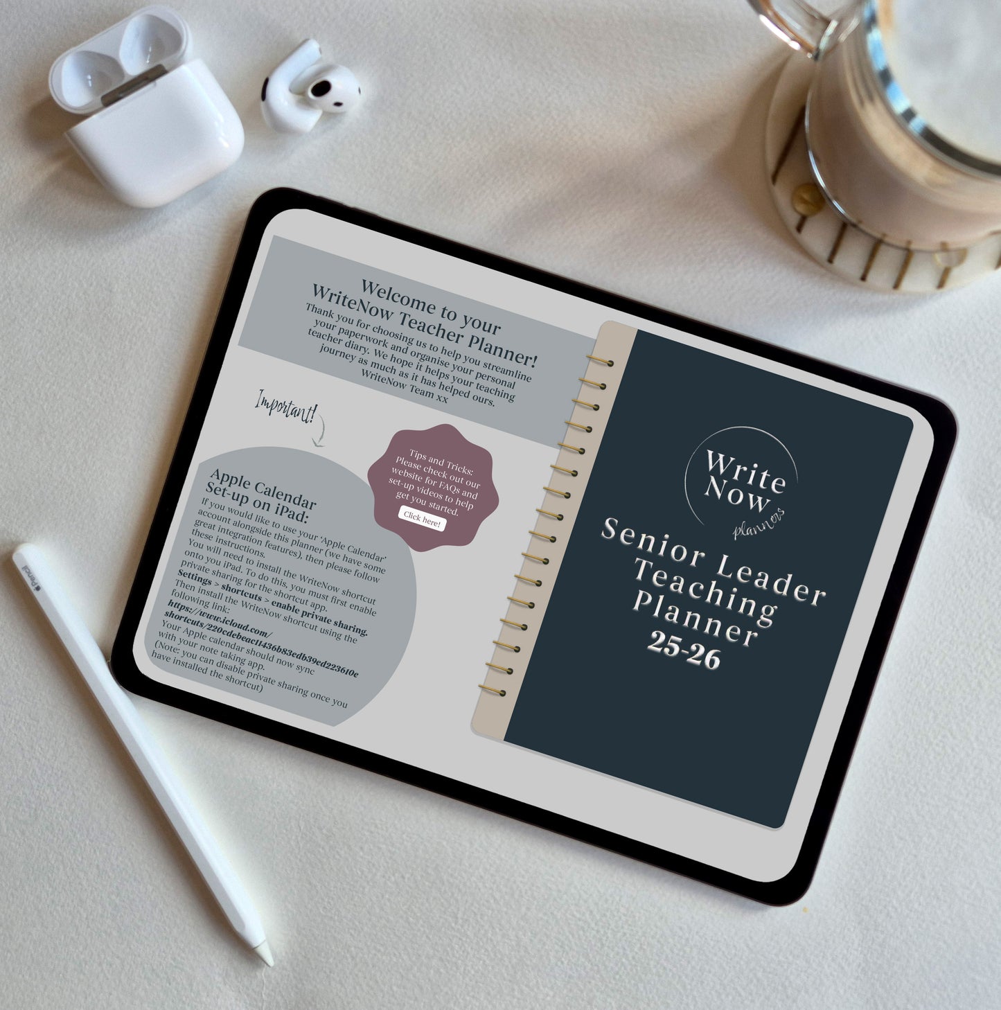 Senior Leader Ultimate Teaching Planner Navy