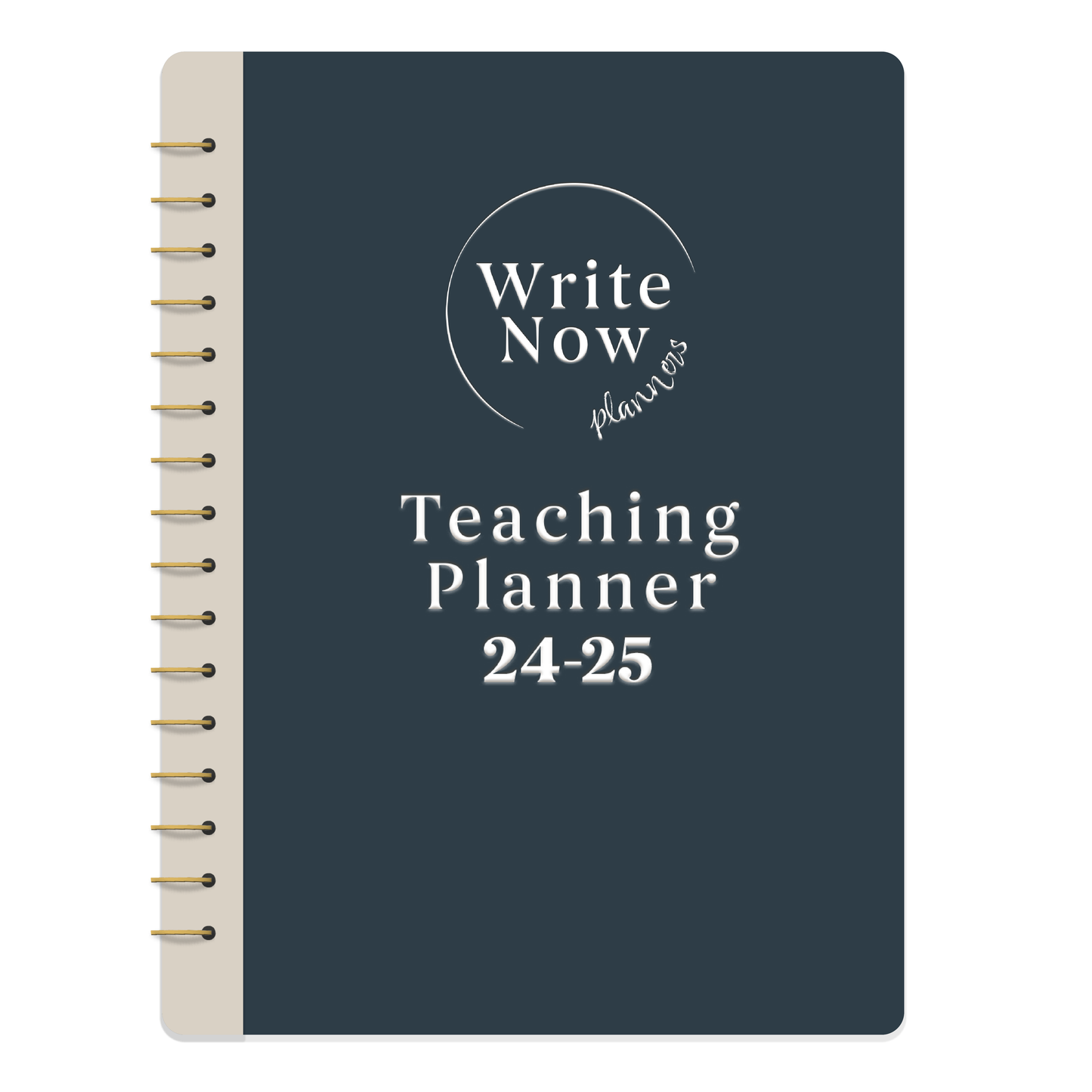 Navy digital teacher planner